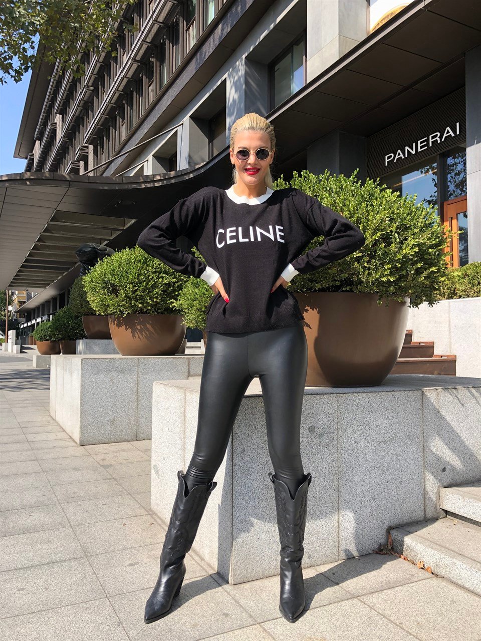 Celine Siyah Triko