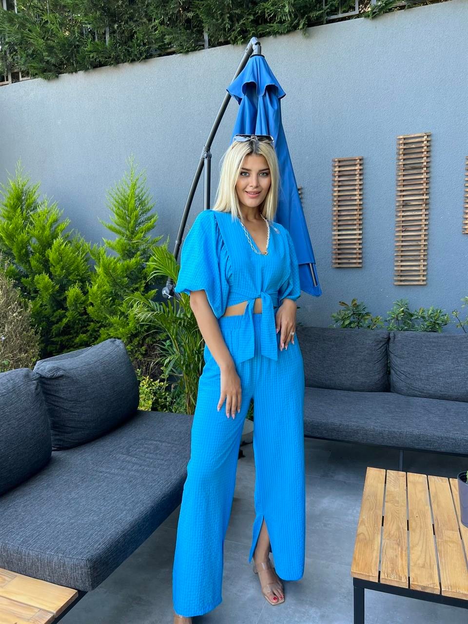 Daria Balon Kol Mavi Takım
