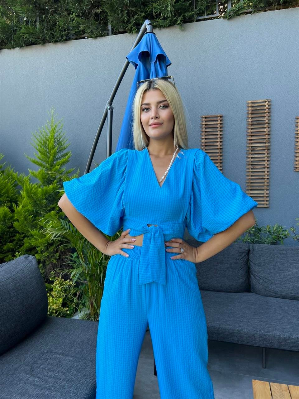 Daria Balon Kol Mavi Takım