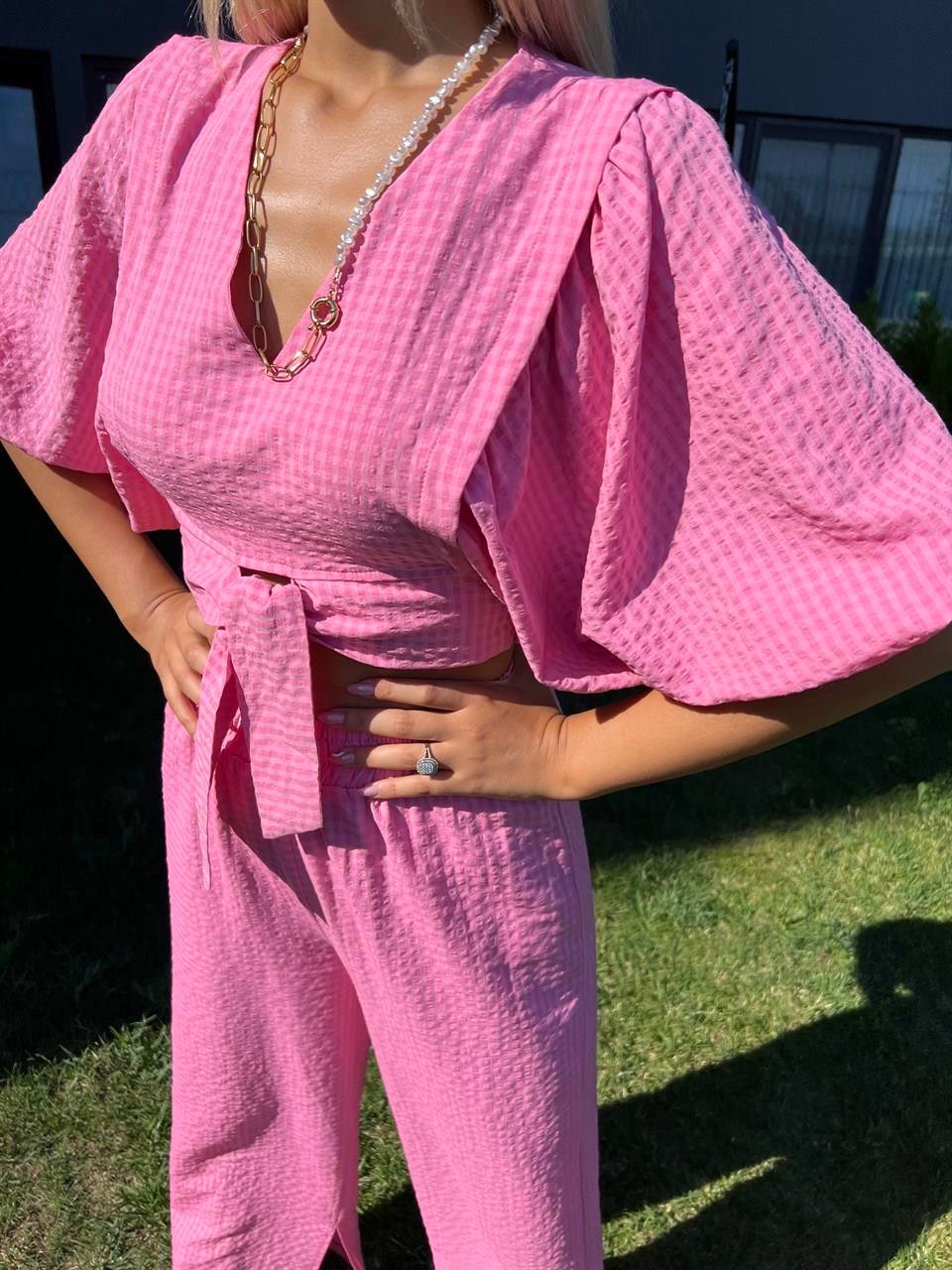 Daria Balon Kol Pembe Takım