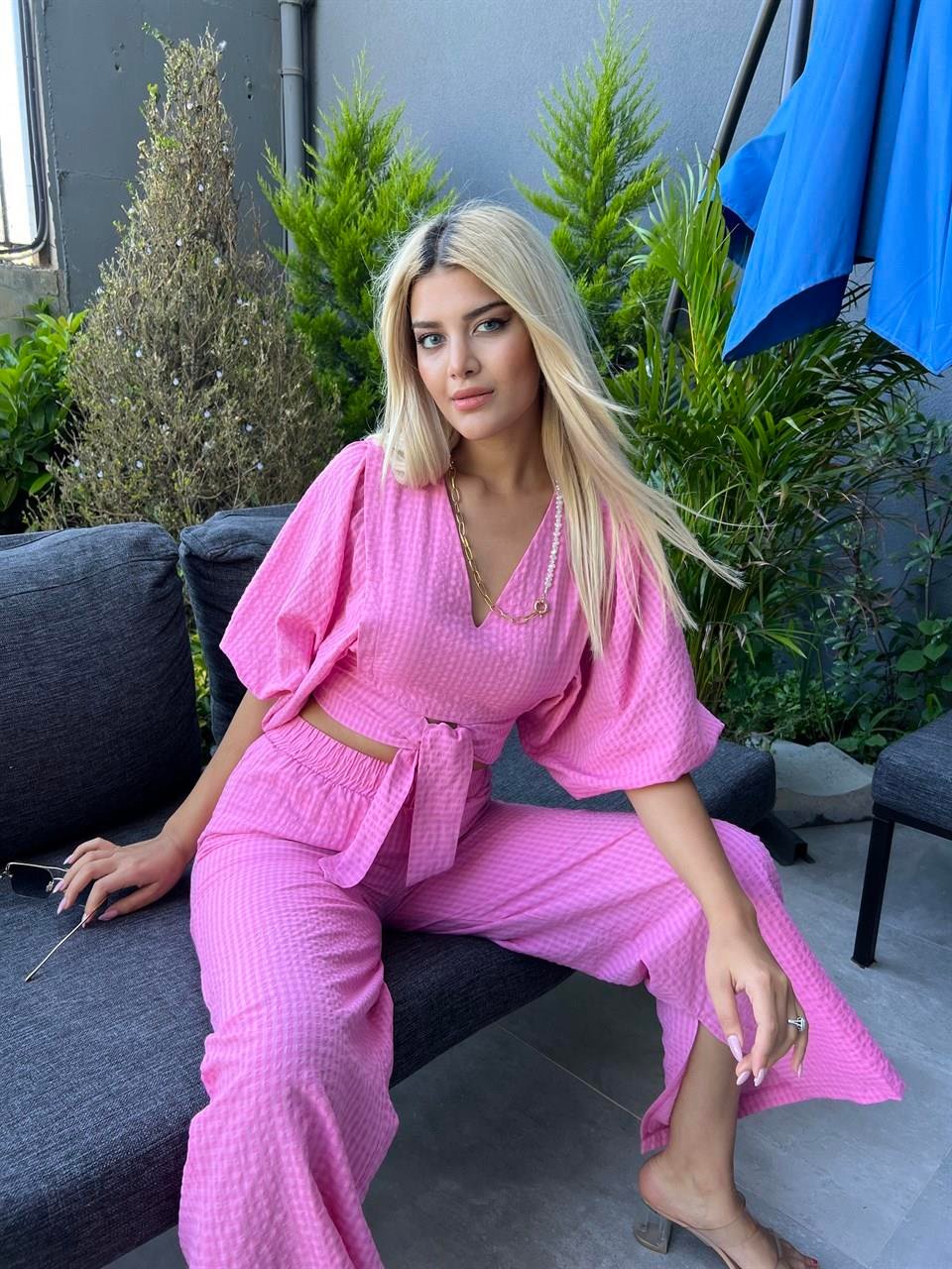 Daria Balon Kol Pembe Takım