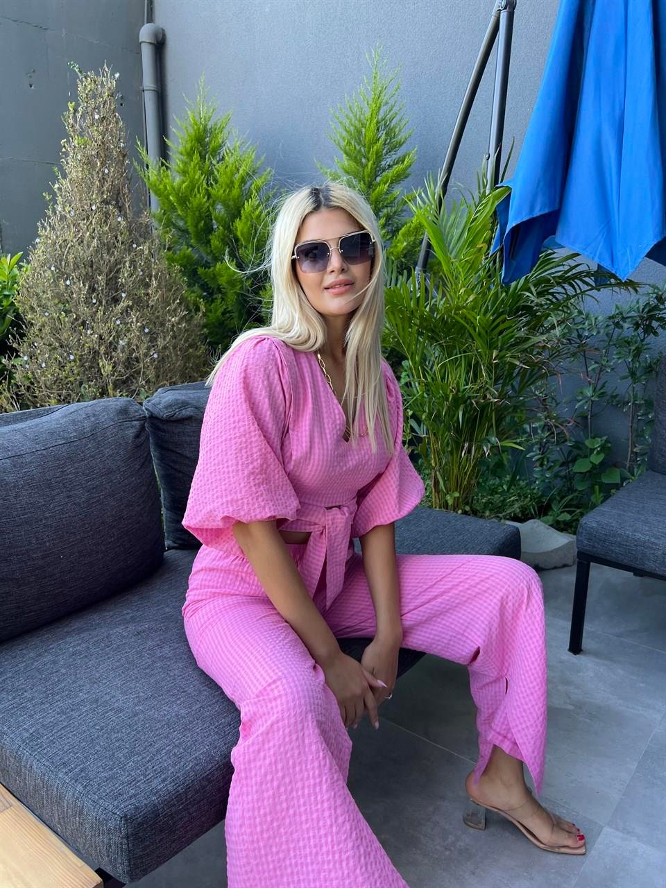 Daria Balon Kol Pembe Takım