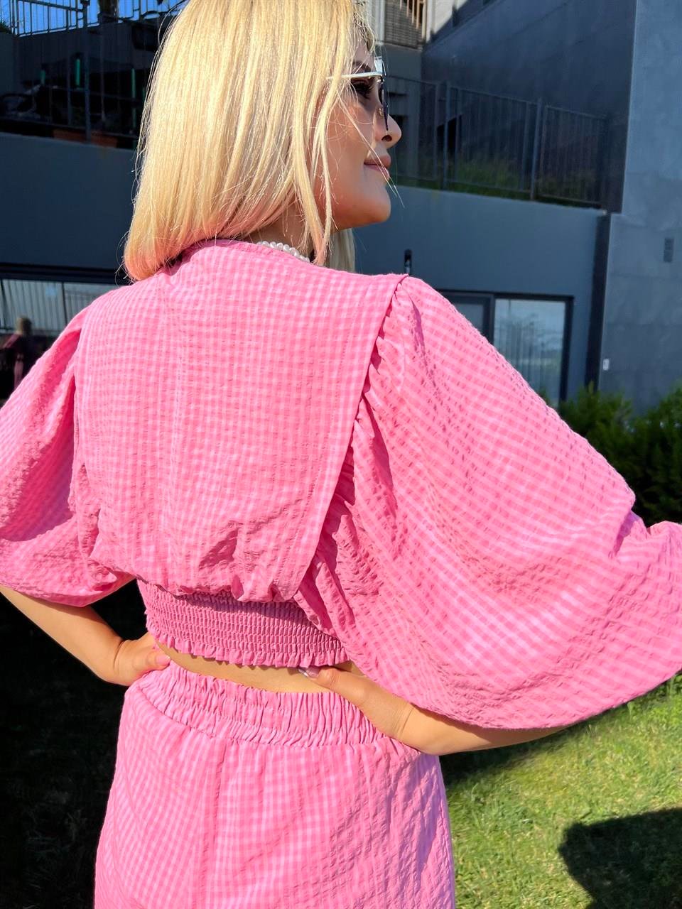 Daria Balon Kol Pembe Takım
