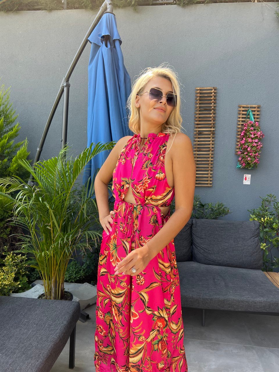 Emma Z*ara Model Çiçekli Tulum