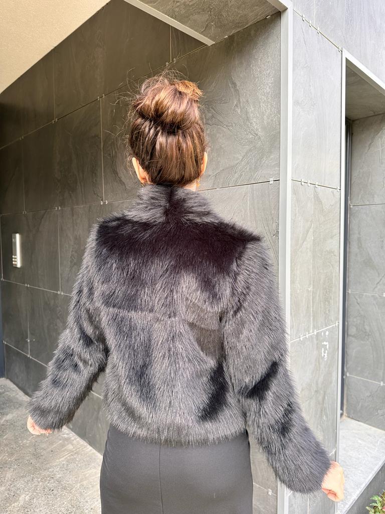Hilda Zra Model Şal Yaka Kürk 1707434