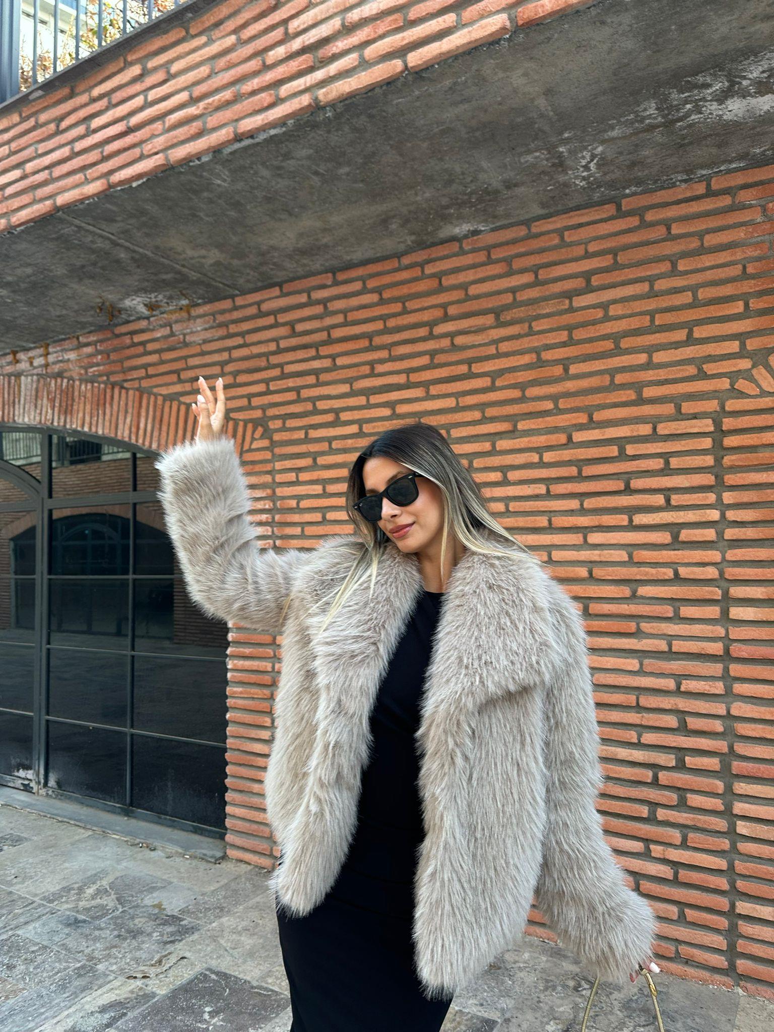Hilda Zra Model Şal Yaka Taş Kürk 1707434