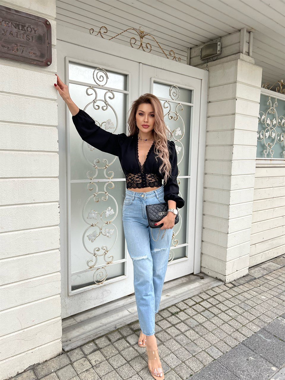 İthal Kalıp Yüksek Bel Jean