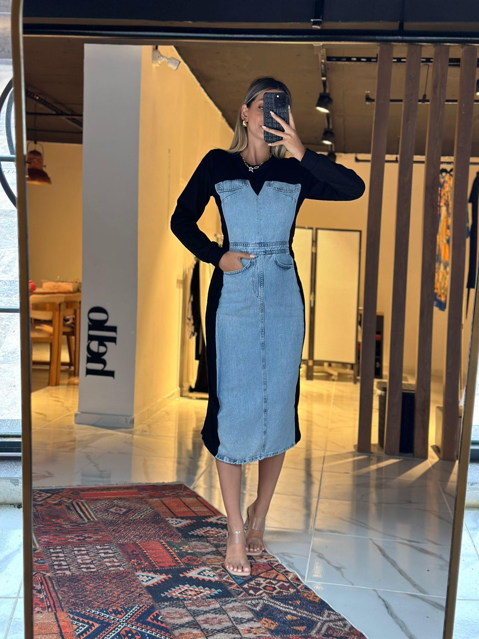 Jenia Garnili Kot Elbise 1707423