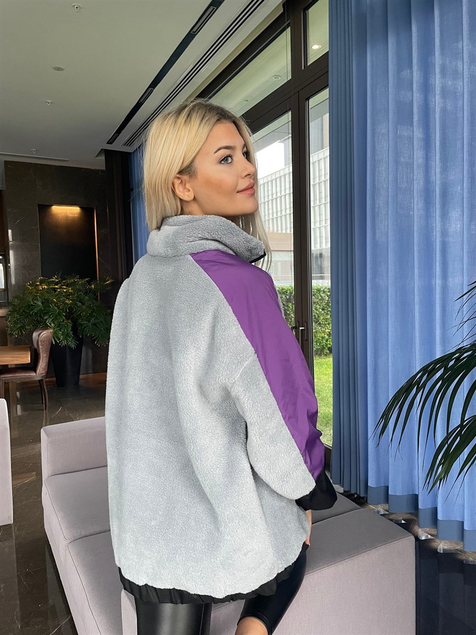Kanguru Cep Peluş Sweat