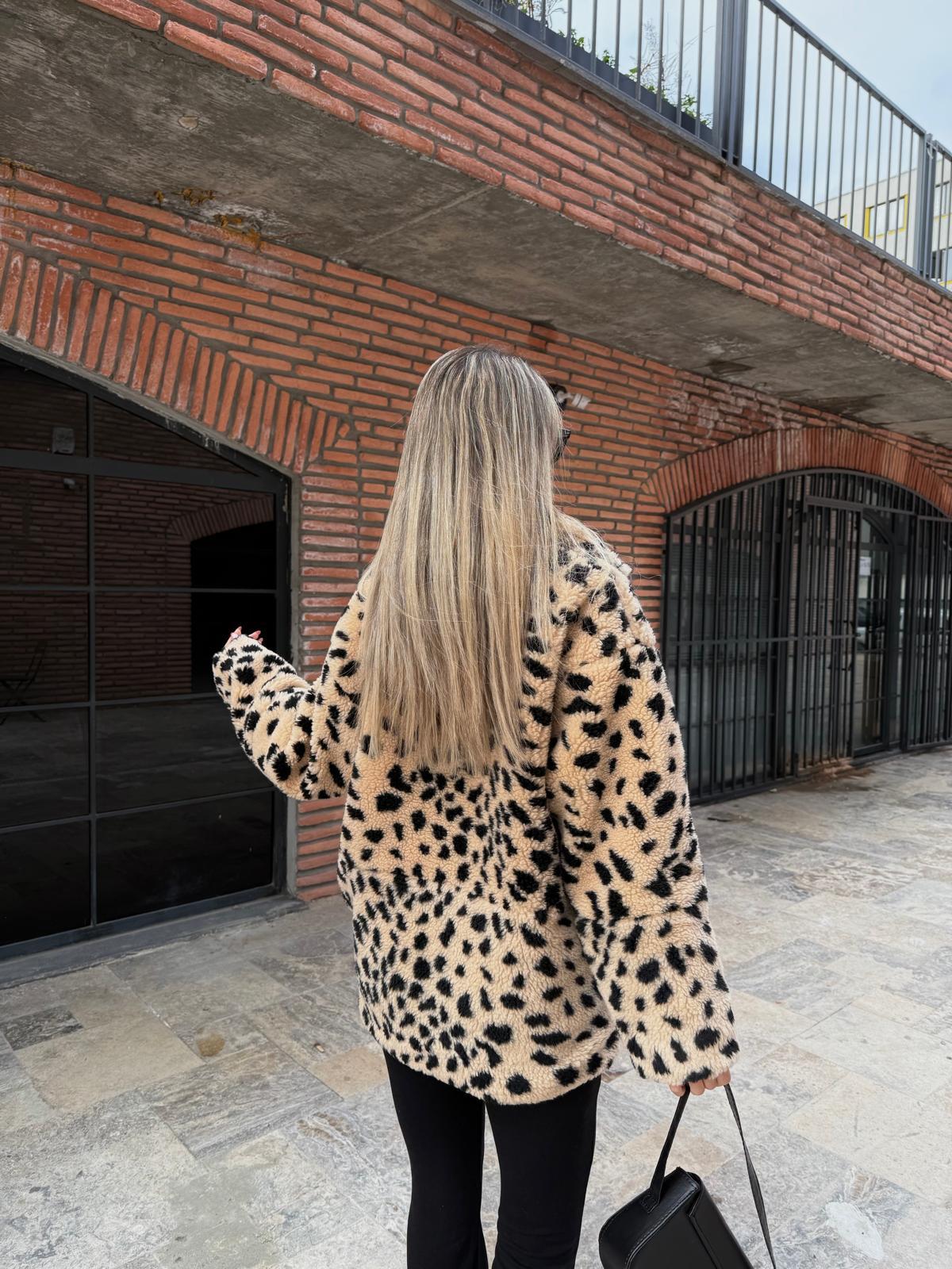Kanguru Cep Teddy Leopar Mont mnt2059sist