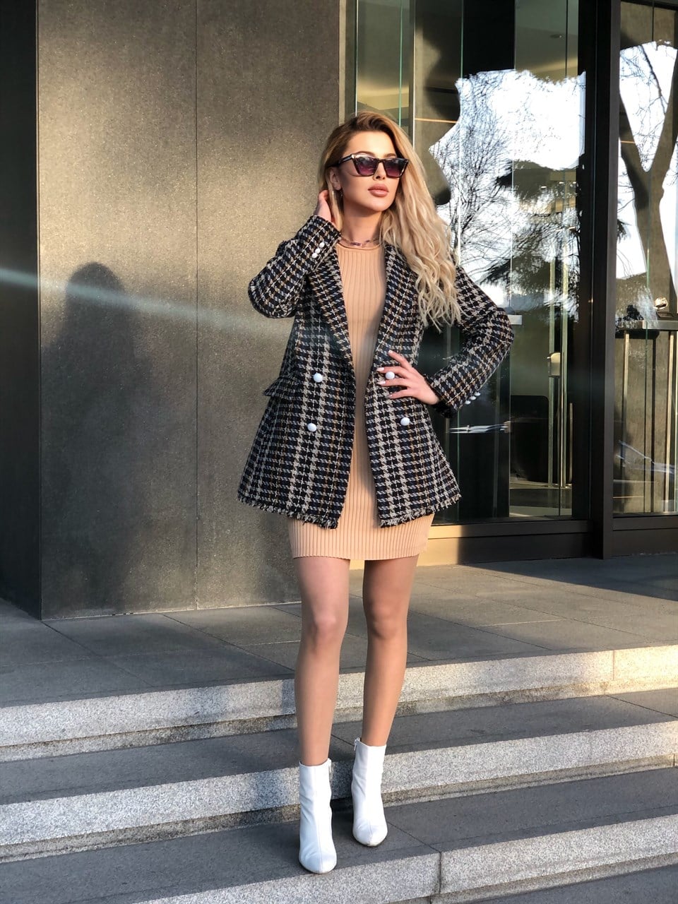 Kaşe Blazer Ceket