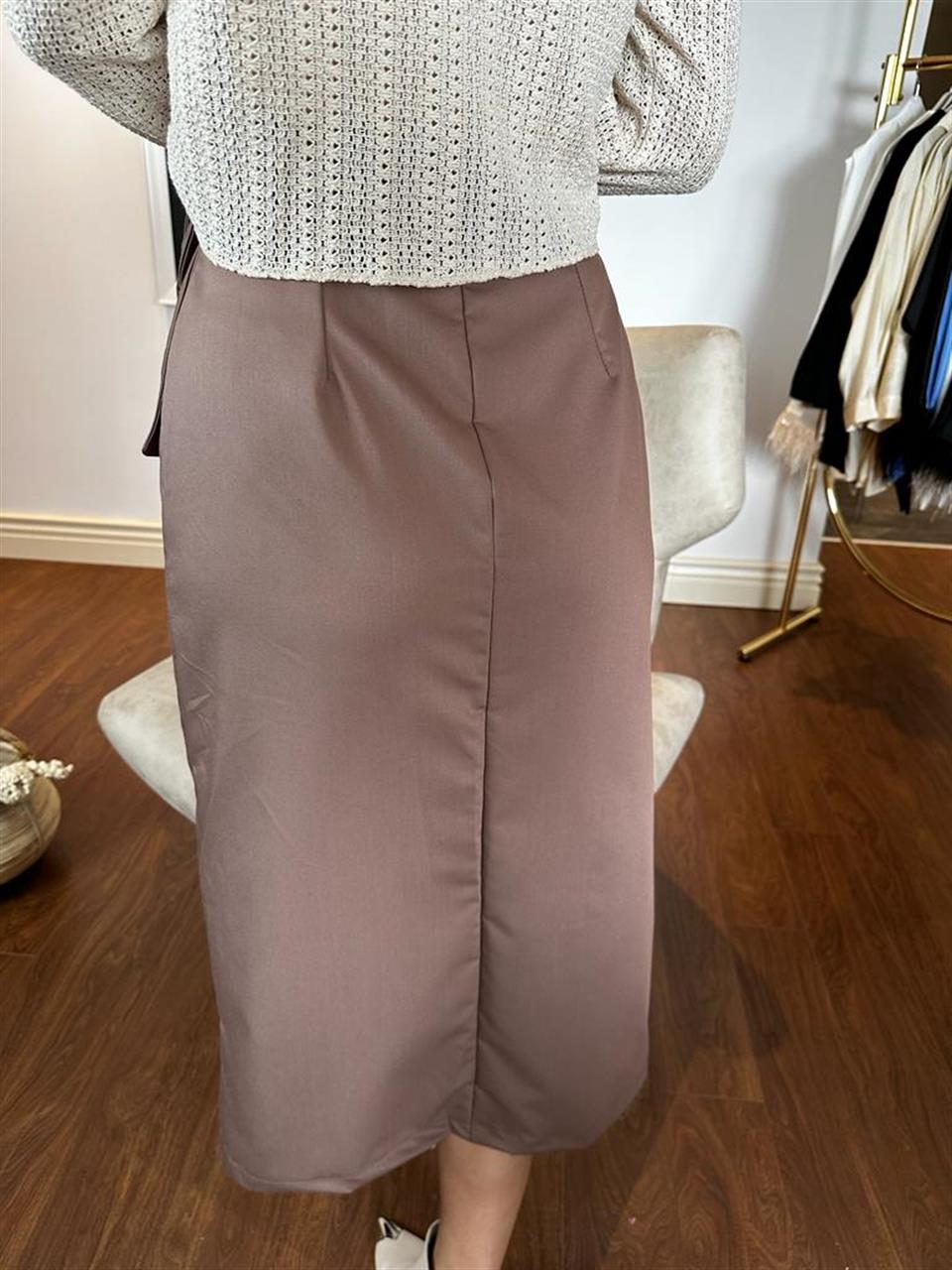 Kruvaze Model Tasarım Etek  0905176