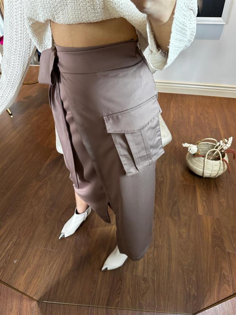 Kruvaze Model Tasarım Etek  0905176