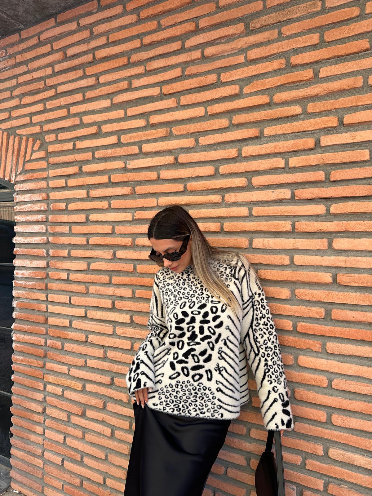 Leopar Kazak Krem Siyah 070621215
