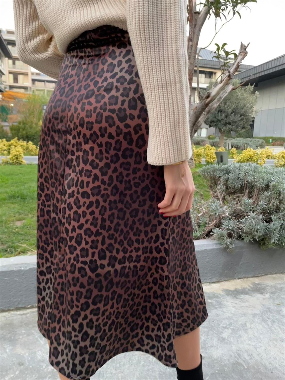 Leopar Saten Etek 3986