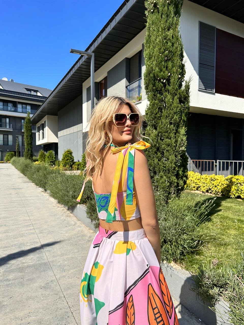Lolita Çok Renkli Etekli Takım 0806267
