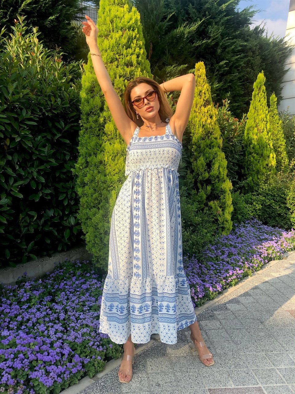 Marka Model Gipeli Askı Ayarlı Elbise