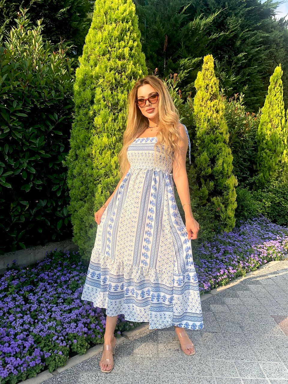 Marka Model Gipeli Askı Ayarlı Elbise