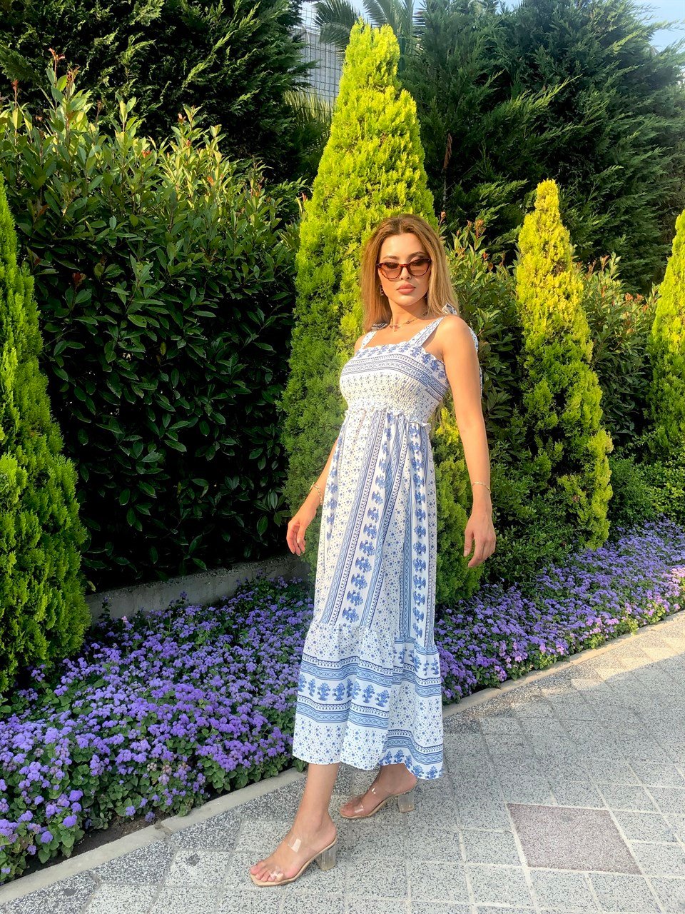 Marka Model Gipeli Askı Ayarlı Elbise