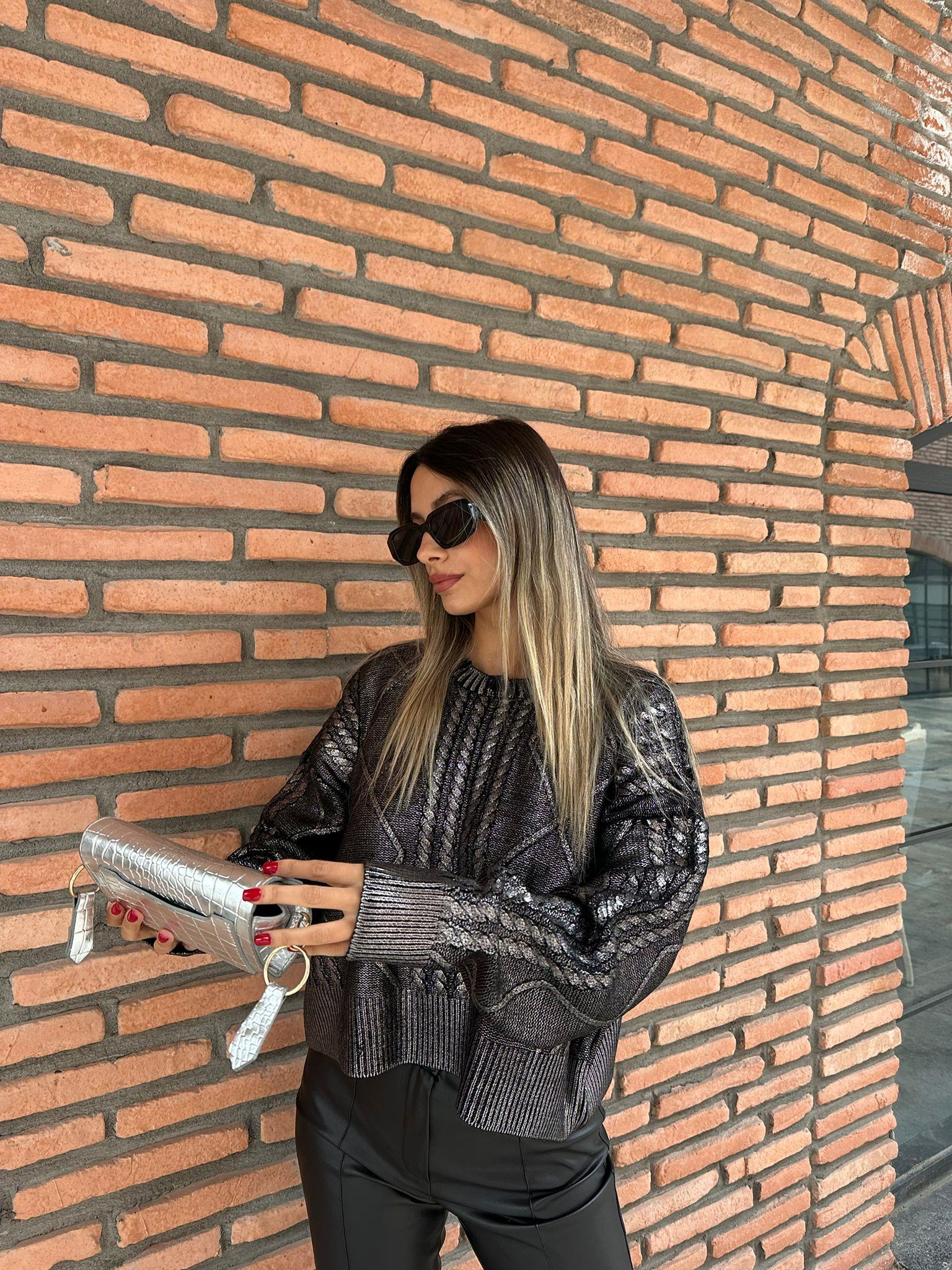 Marka Model Parlak Triko Kazak kzk1032rvd