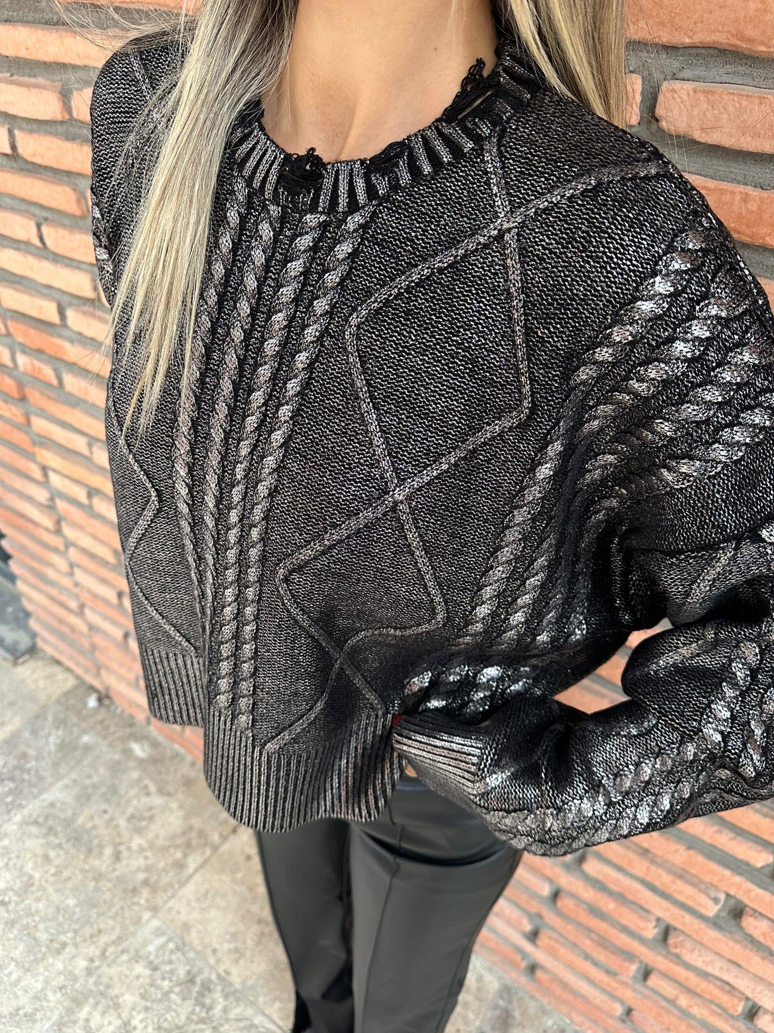 Marka Model Parlak Triko Kazak kzk1032rvd