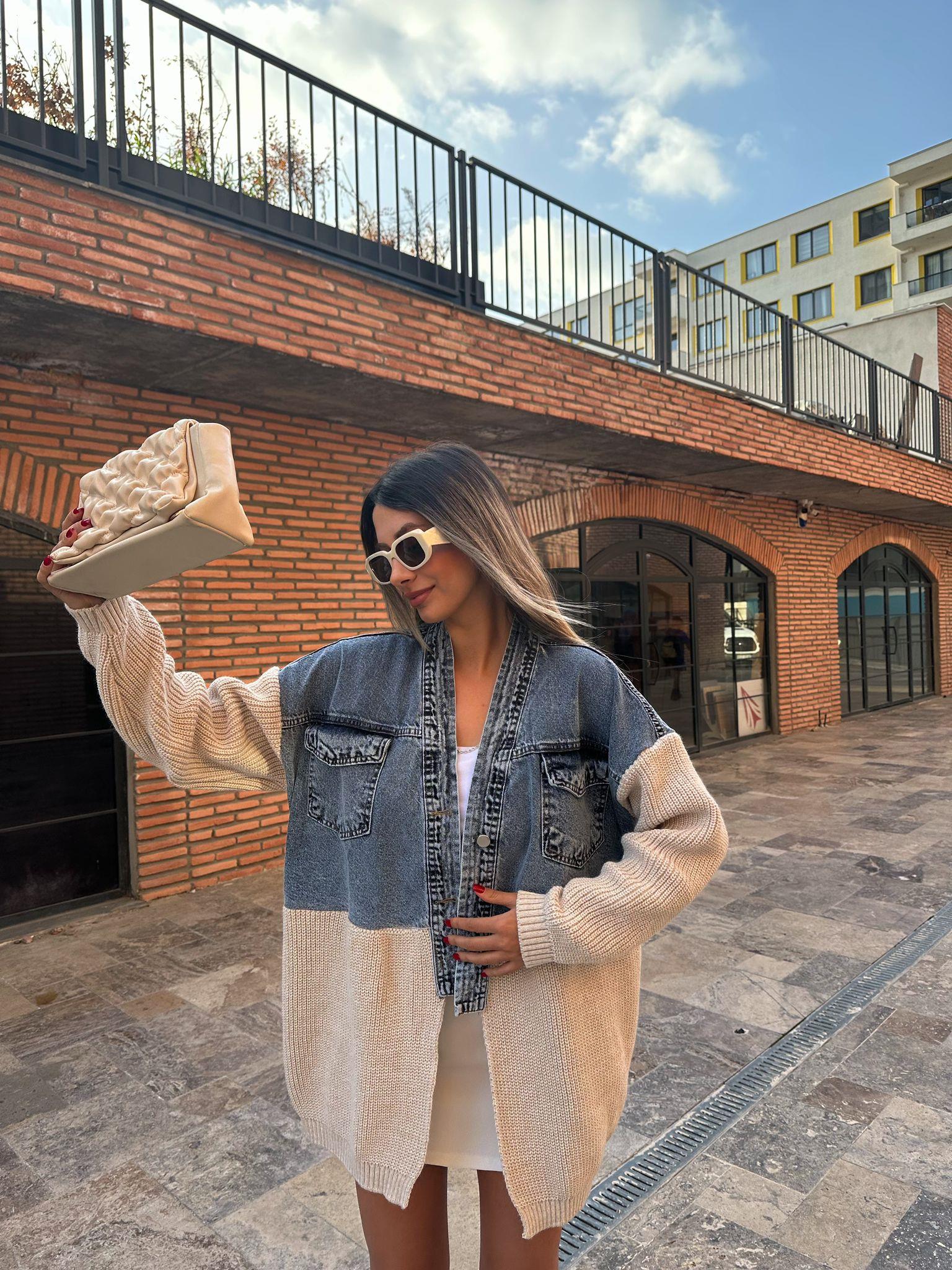 Marka Model Trikomix Jean Detay Hırka Krem hrk1044rvd