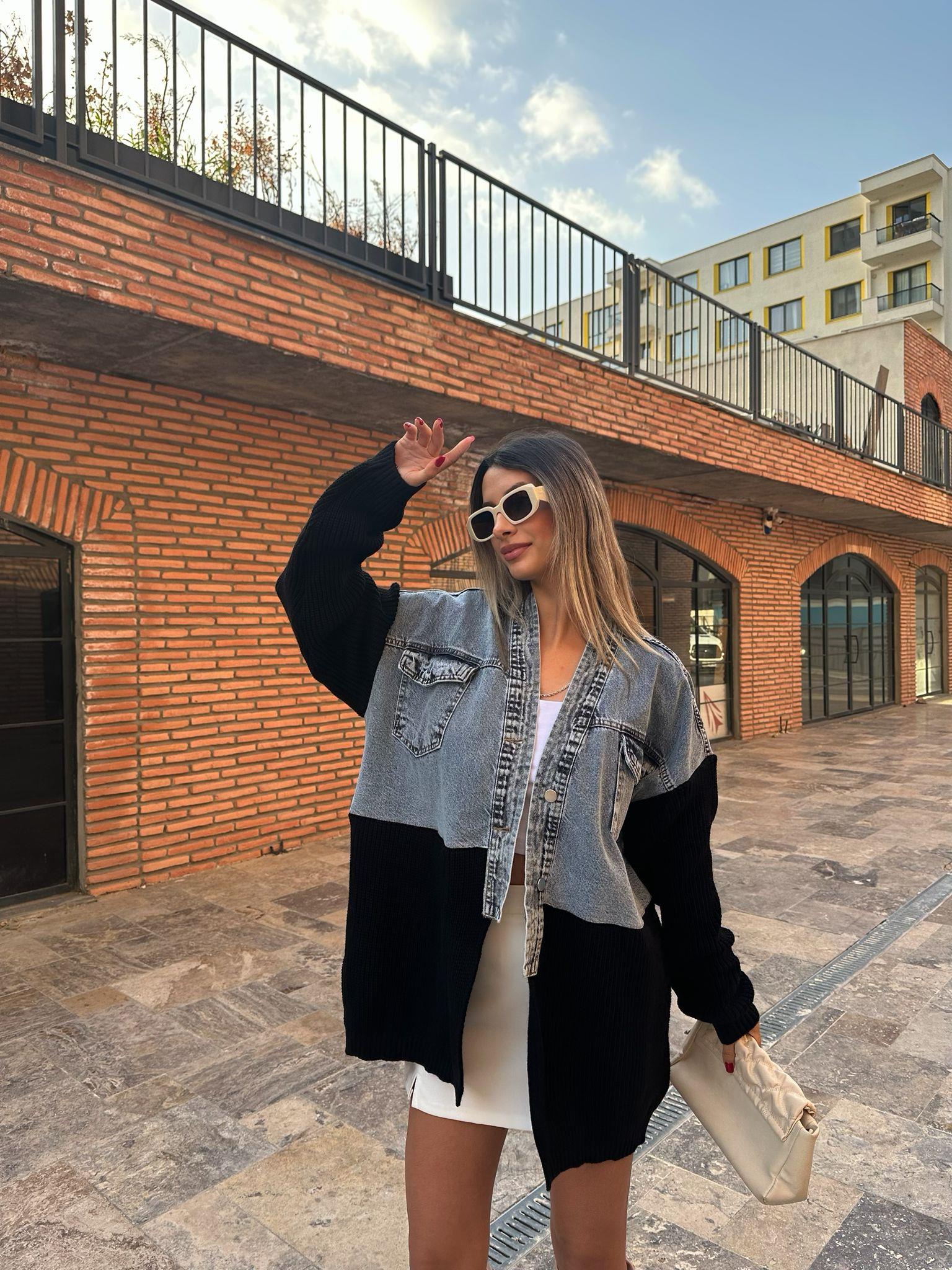 Marka Model Trikomix Jean Detay Hırka Siyah hrk1044rvd