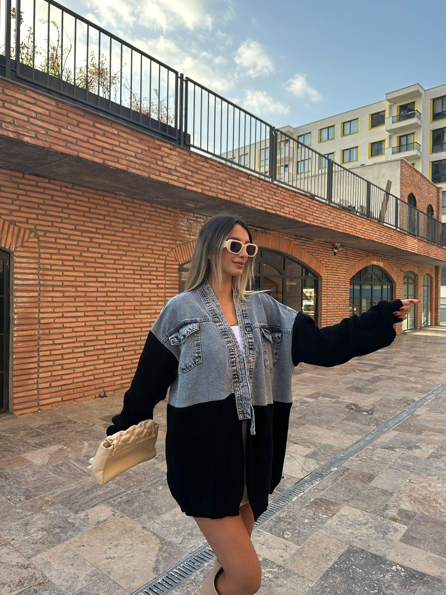 Marka Model Trikomix Jean Detay Hırka Siyah hrk1044rvd