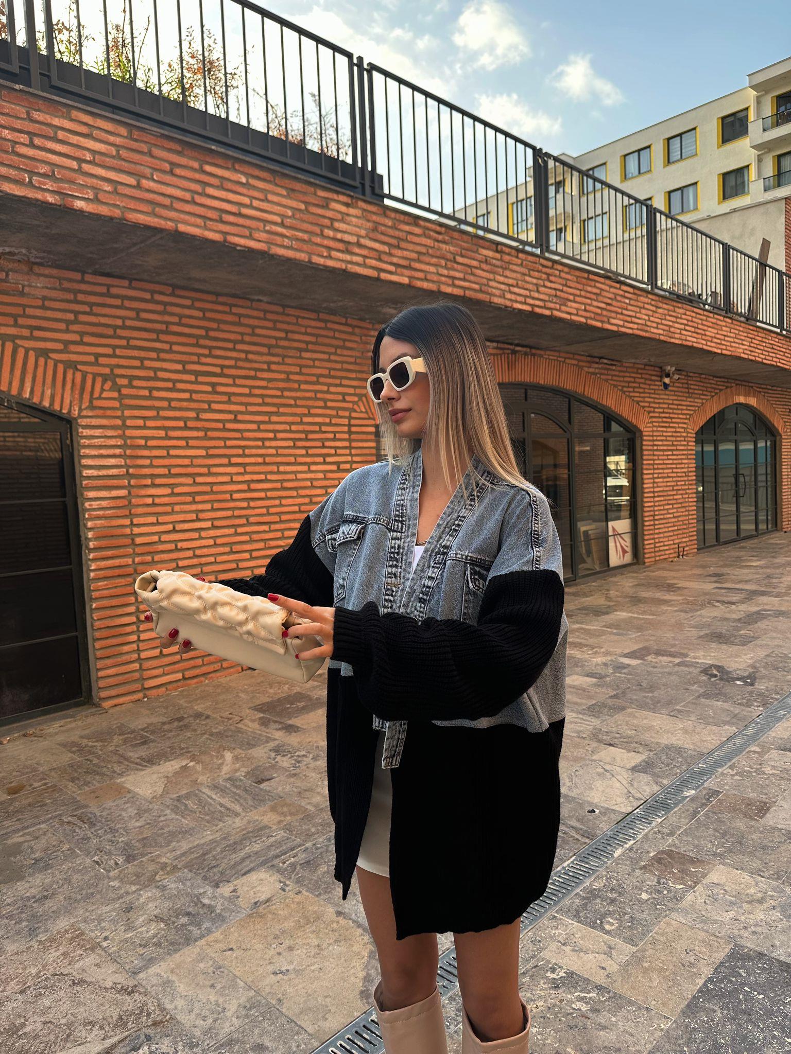 Marka Model Trikomix Jean Detay Hırka Siyah hrk1044rvd