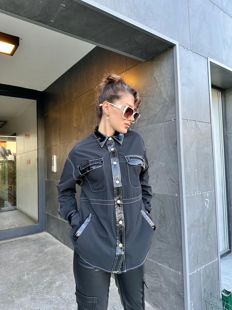 Marka Muadili Rugan Garnili Ceket   1707401