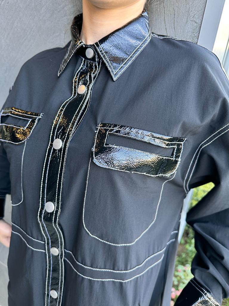 Marka Muadili Rugan Garnili Ceket   1707401