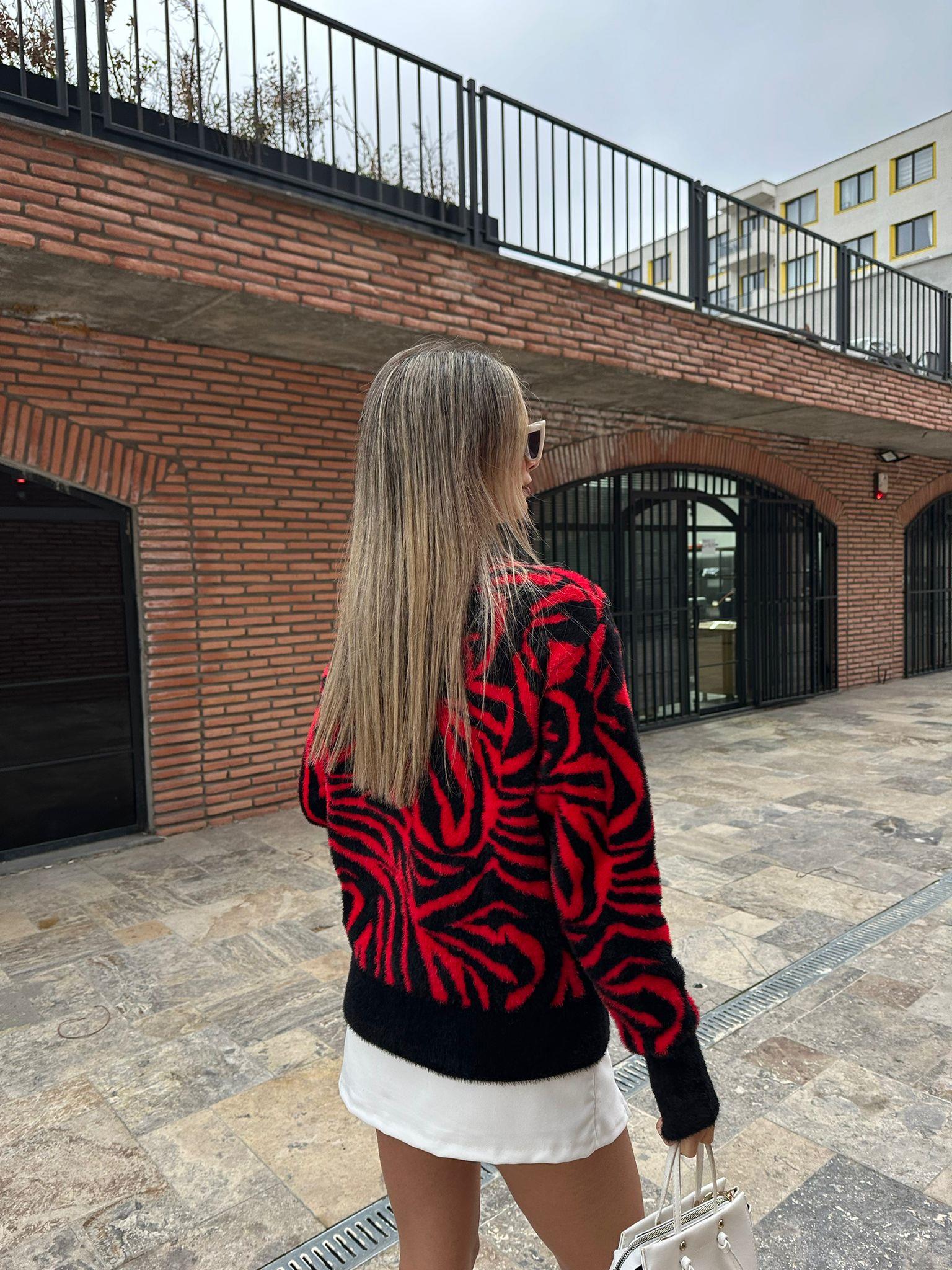 Onia Premium Soft Kazak Kırmızı kzk2038rvd