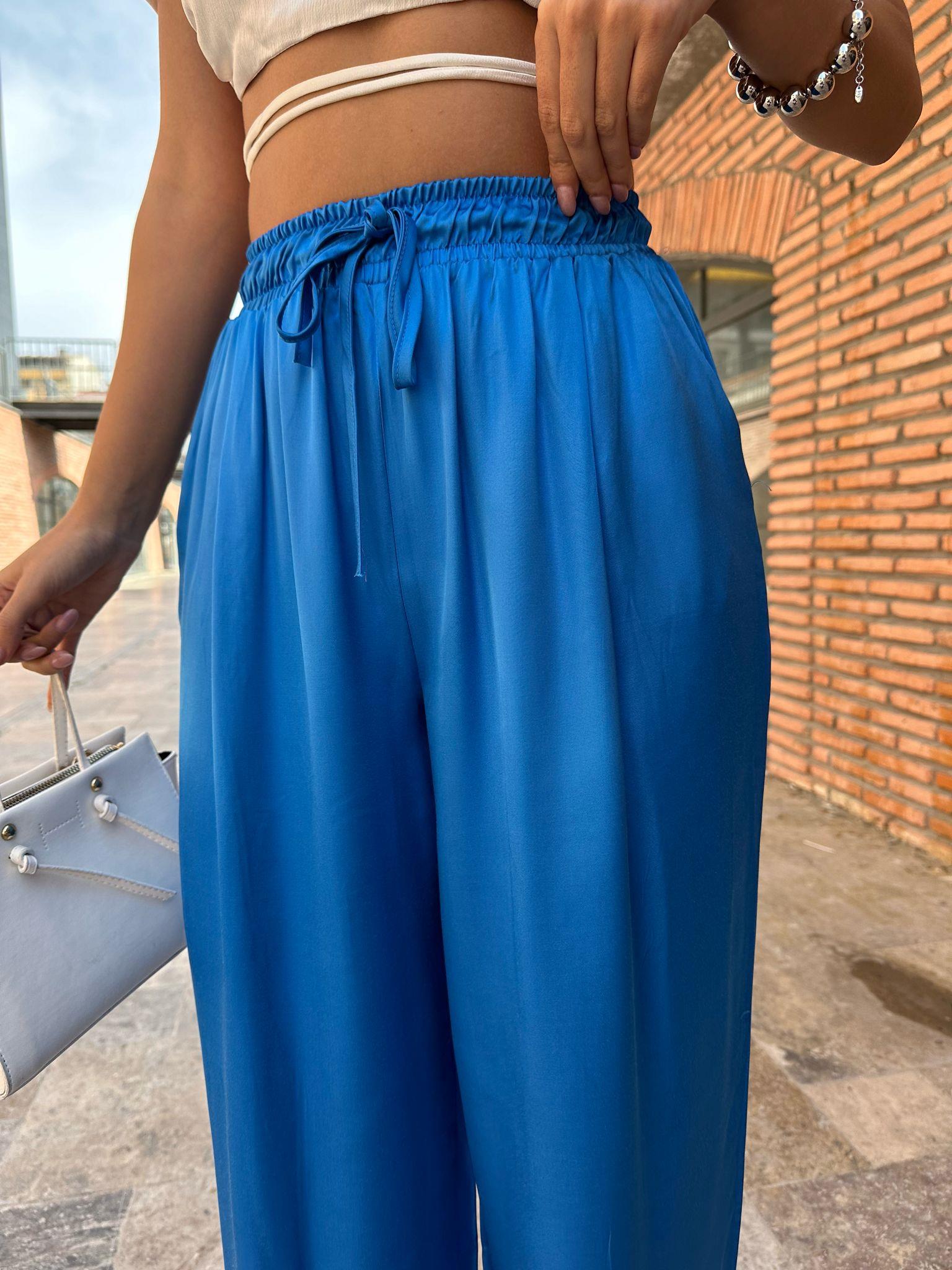 Orjinal Marka Saten Saks Pantolon 07062176