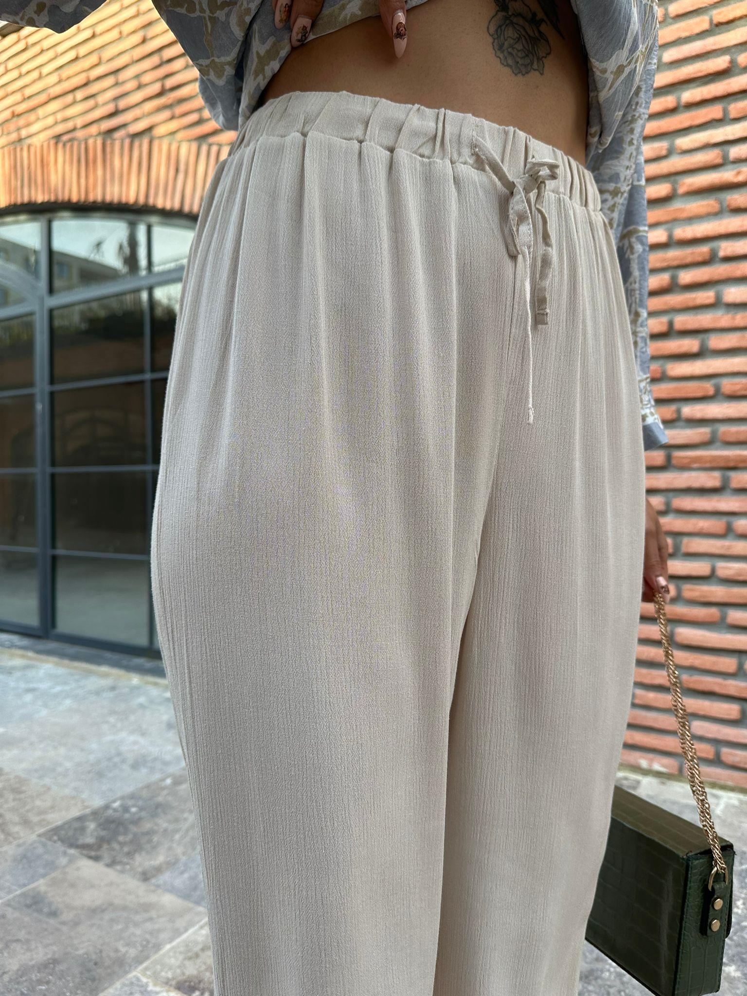 Orjinal Marka Tirap Bej Pantolon 07062101