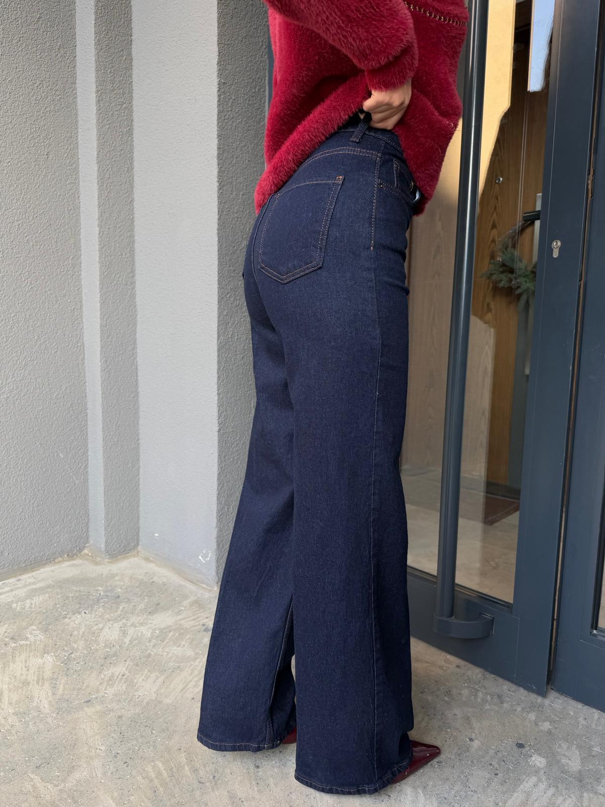 Straight Koyu Palazzo Jean pnt2150swmn