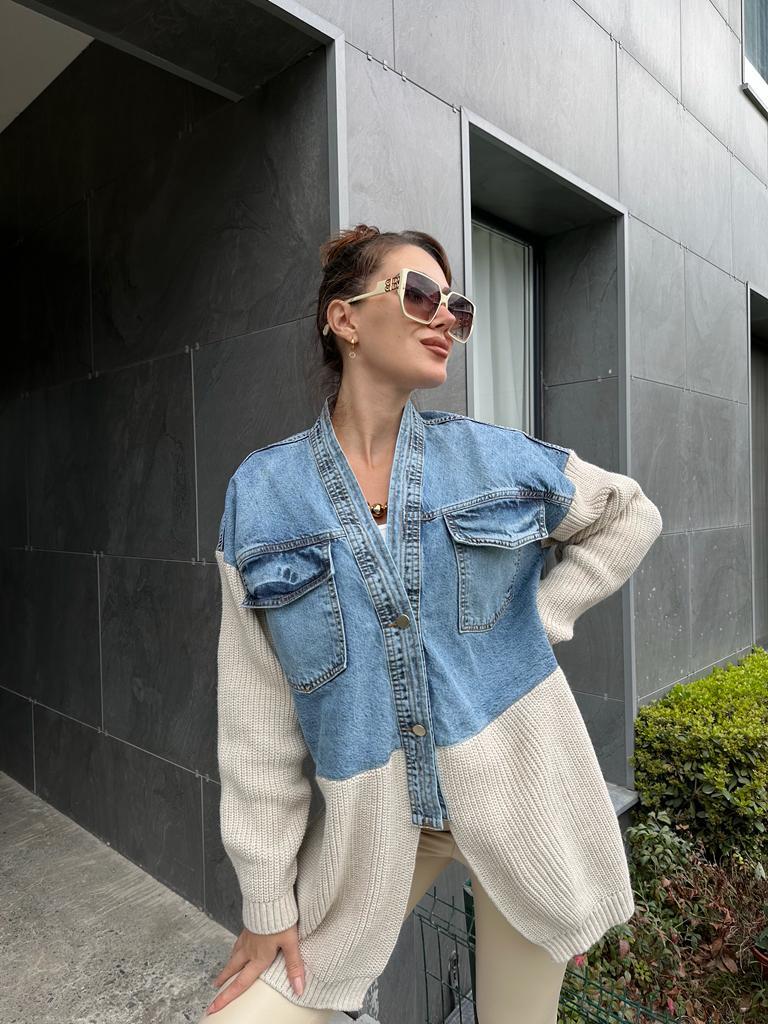 Trilly Jean Garnili Triko Hırka 1707458