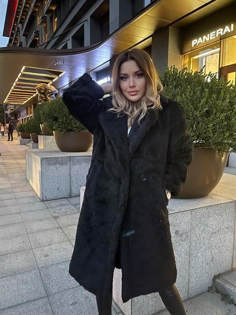 UZUN TEDDY KÜRK SİYAH