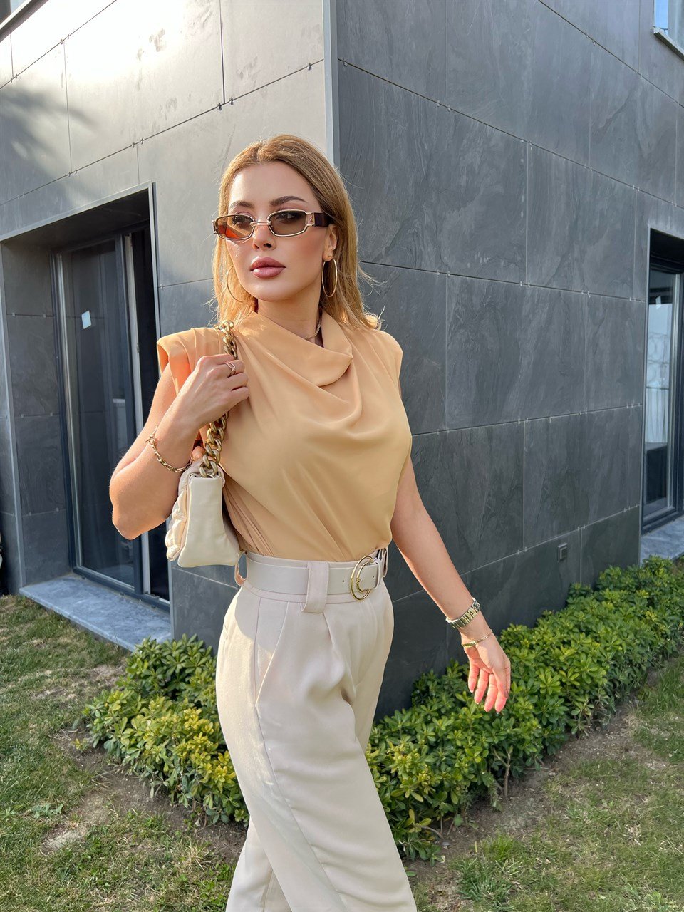 Vatkalı Dik Yaka Hardal