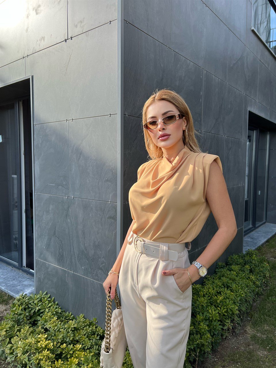 Vatkalı Dik Yaka Hardal