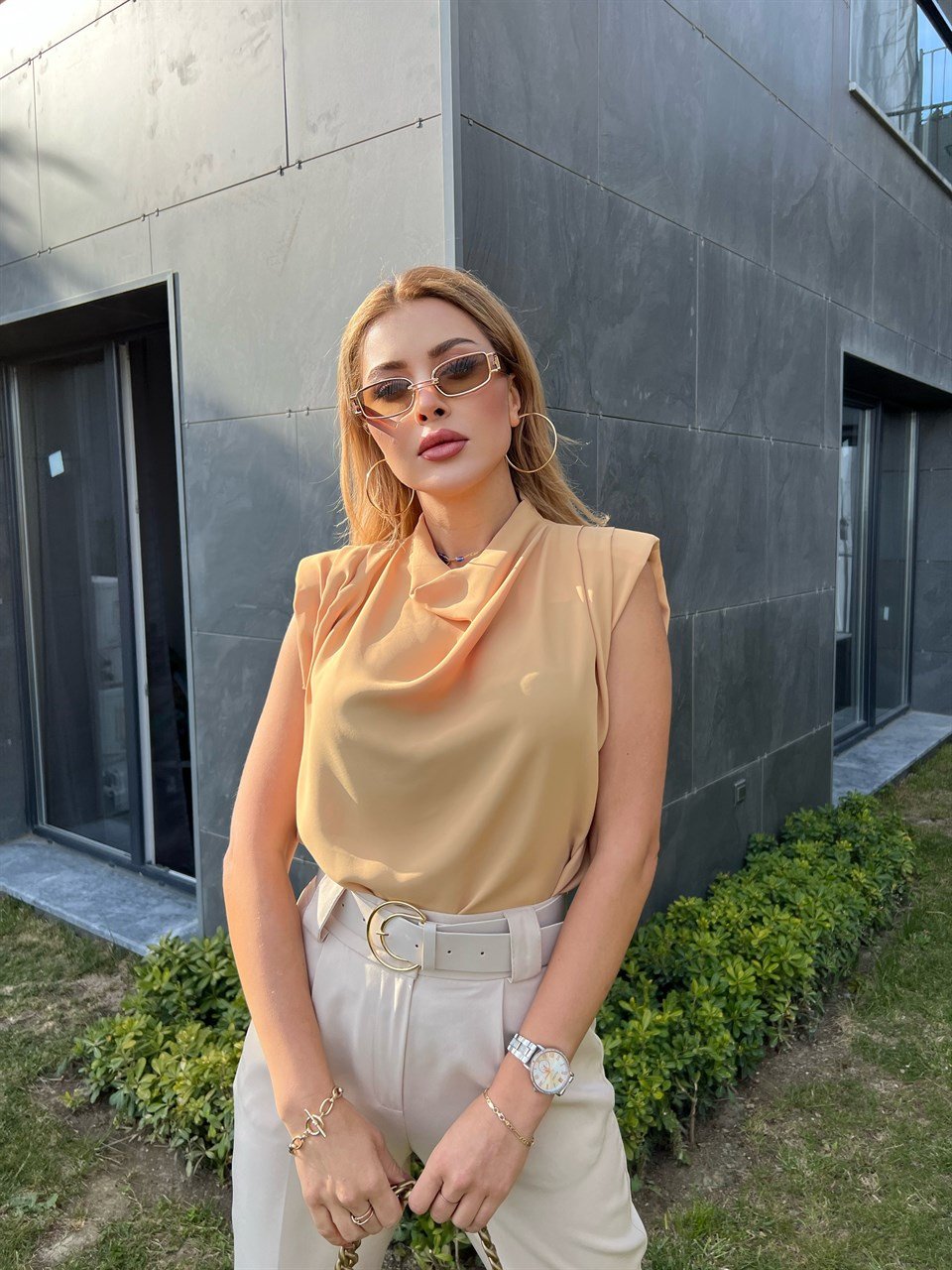 Vatkalı Dik Yaka Hardal