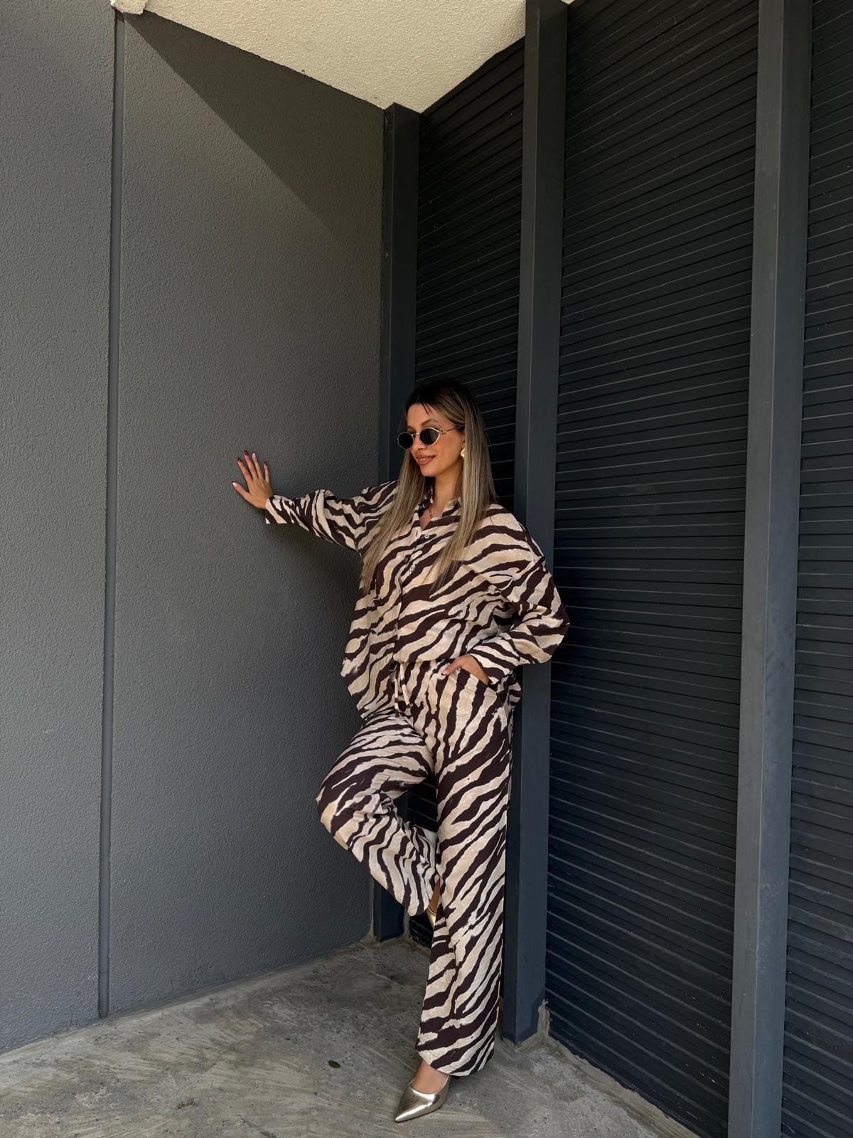 Zebra Gömlekli Takım  tkm2202swmn