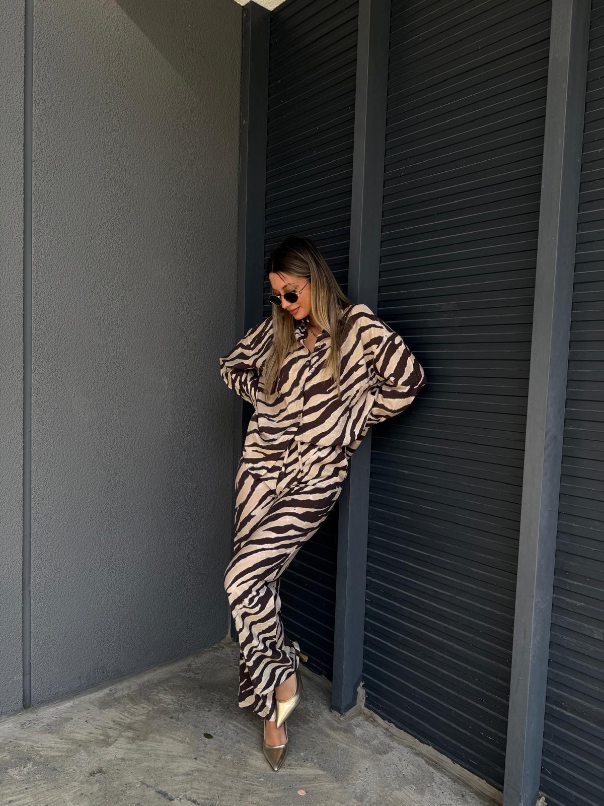 Zebra Gömlekli Takım  tkm2202swmn