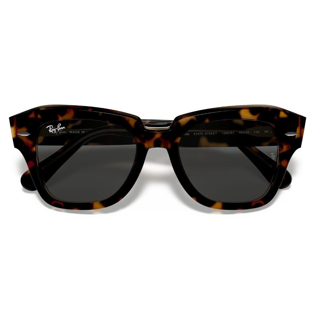 Ray-Ban Güneş Gözlüğü State Street 2186 1292/b1 49-20 / unisex güneş gözlüğü