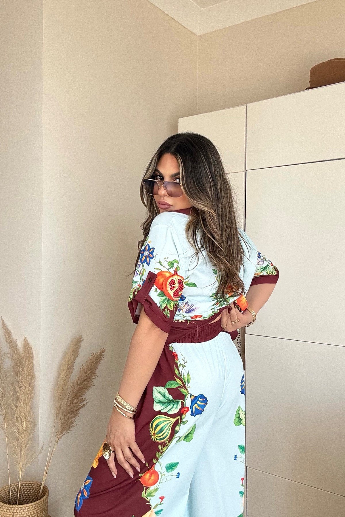 Alms Model Tasarım Takım Su Yeşili