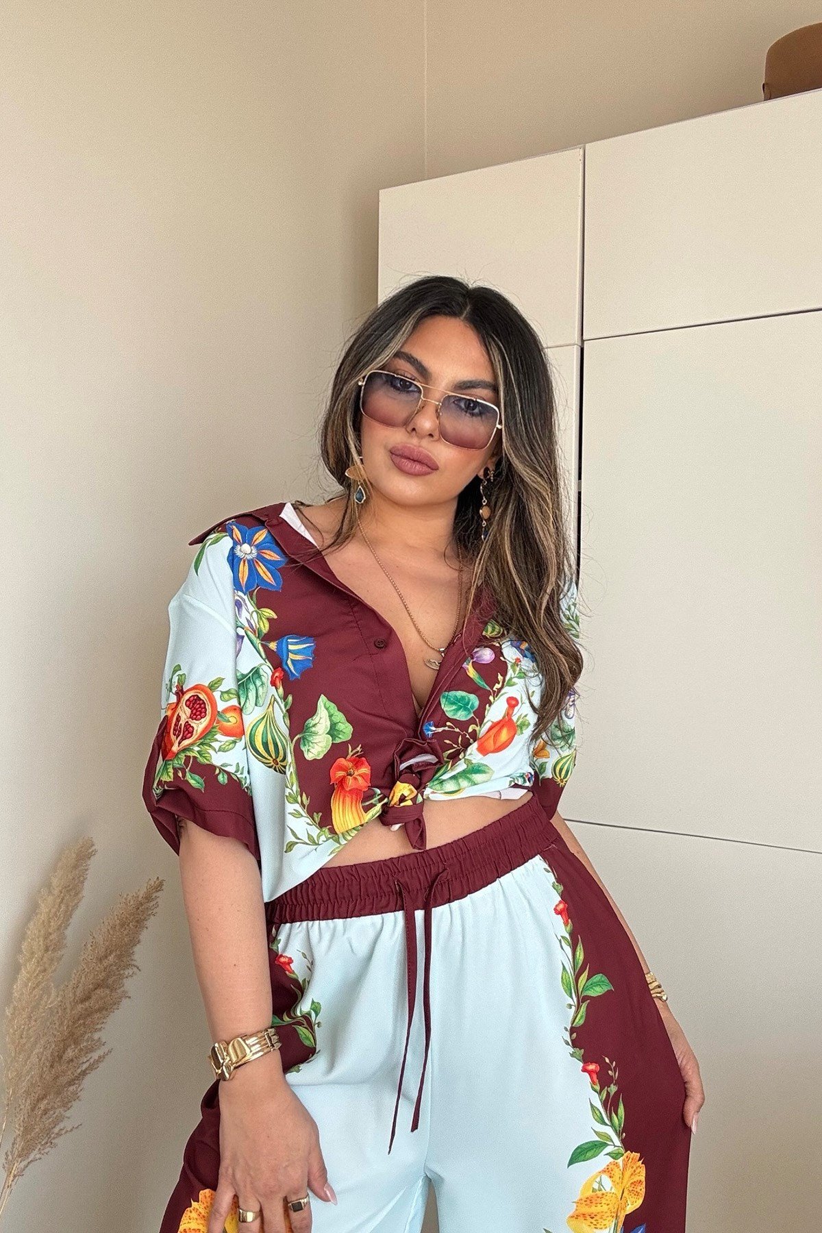 Alms Model Tasarım Takım Su Yeşili