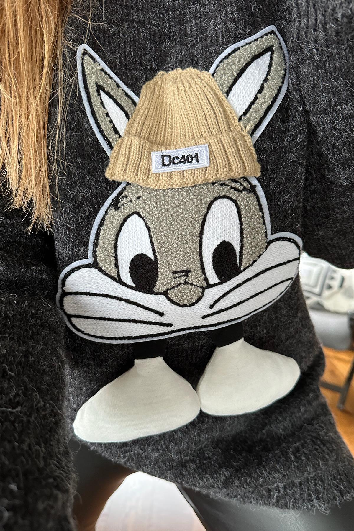 Bunny Kazak Siyah