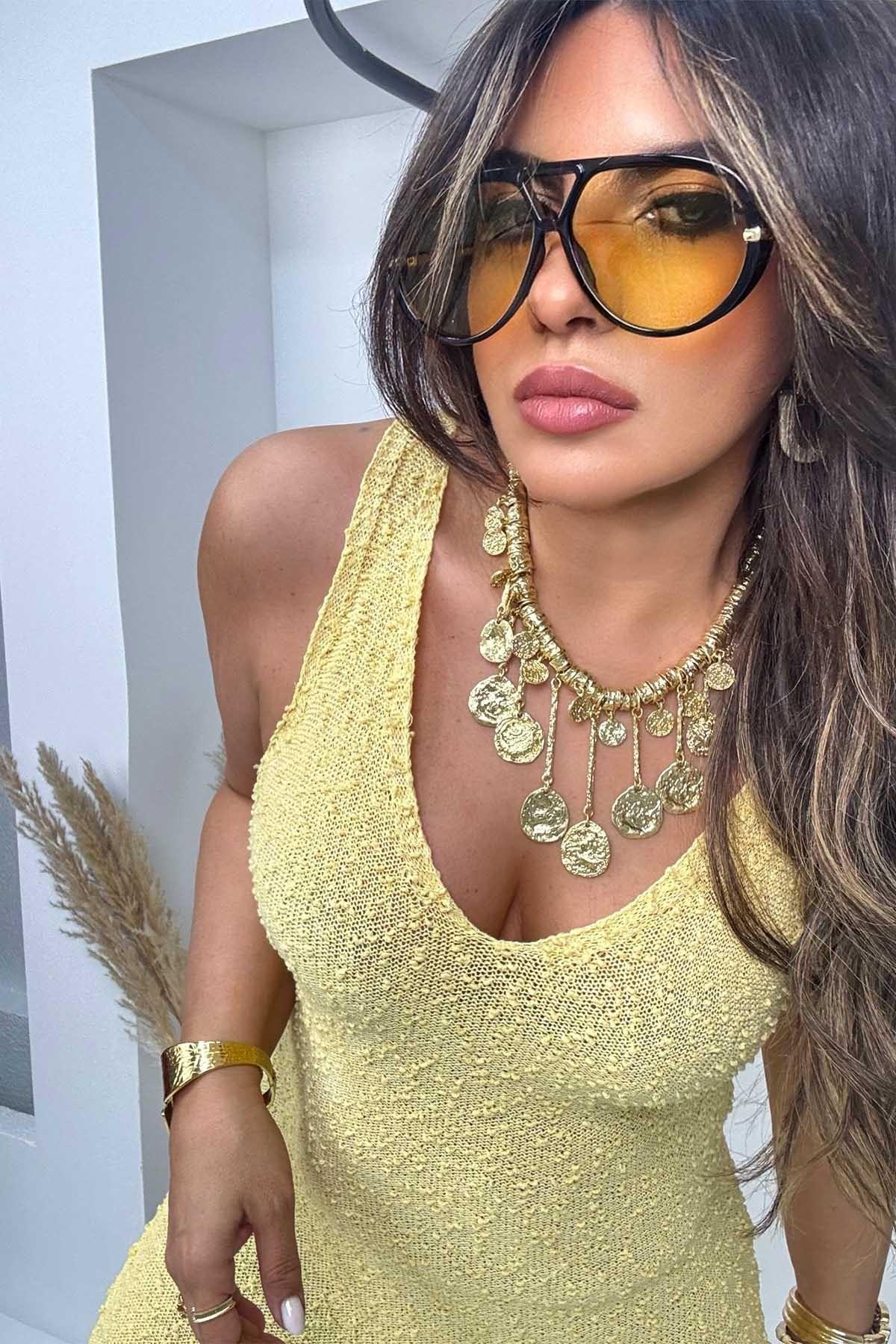 Charmlı Kolye Gold