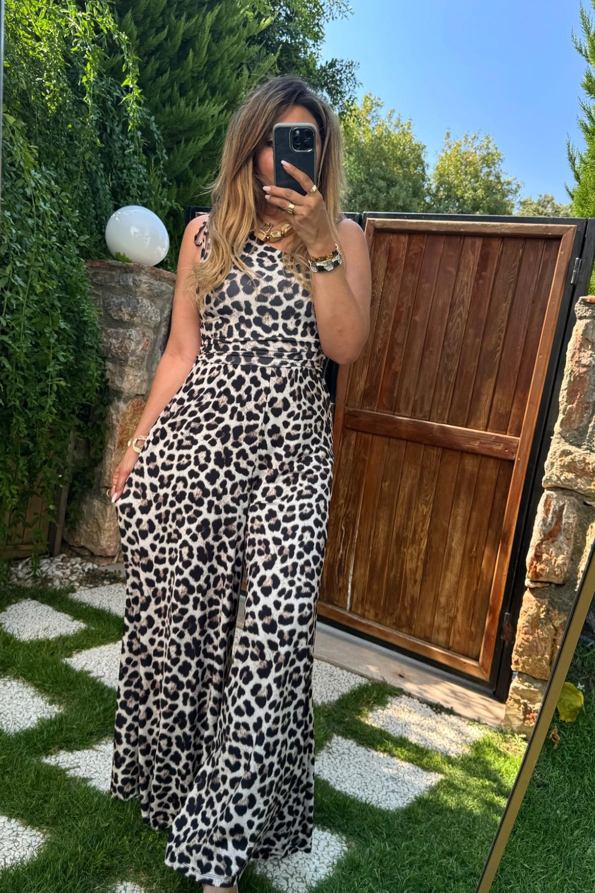 Jarse Tek Omuz Tulum Leopar