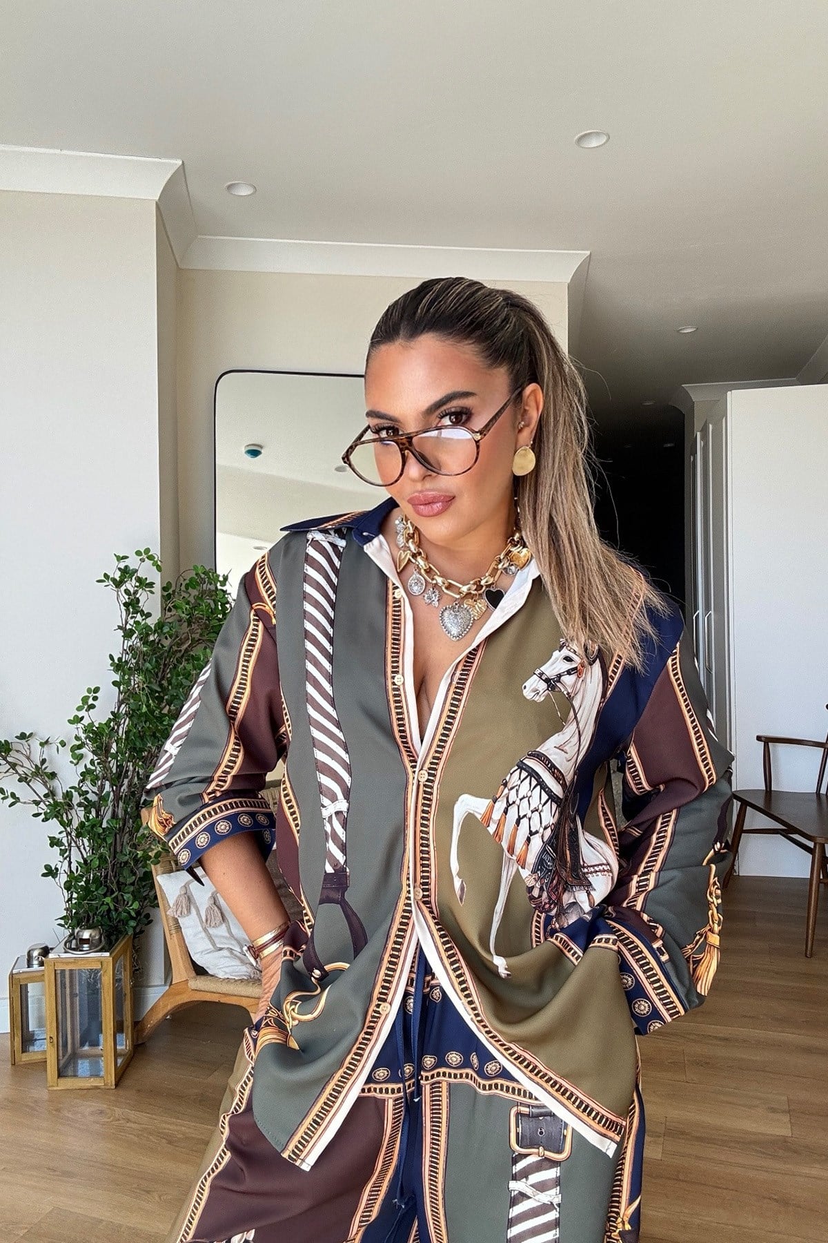 Marka Model Mat Saten Takım haki lacivert
