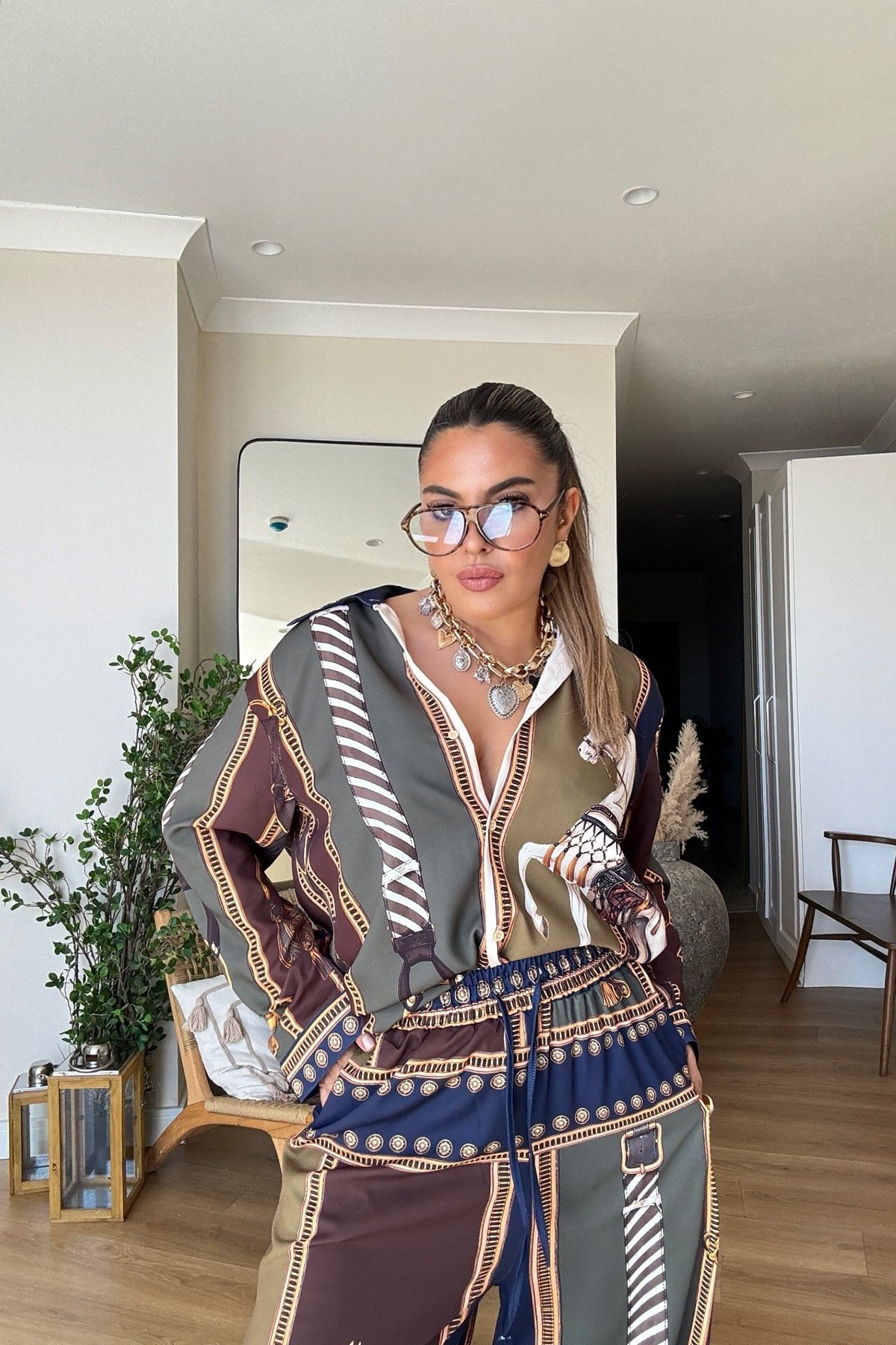 Marka Model Mat Saten Takım haki lacivert